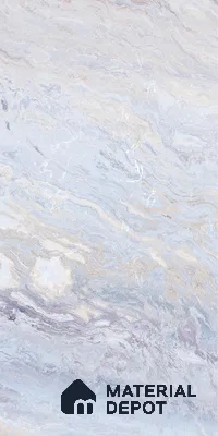 Blue Marble Look LM 06188 8 ft x 4 ft Texture Finish Decorative Laminate - 1 mm | Suitable for TV Unit, Wardrobe, Kitchen Cabinets