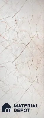 Beige Marble look LM 20841 8 ft x 4 ft High Gloss Finish 6H anti-scratch Acrylic Laminate - 1.5 mm