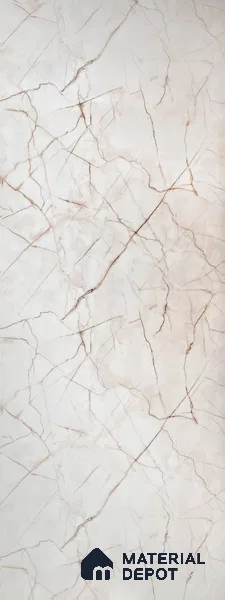 Beige Marble look LM 20841 8 ft x 4 ft High Gloss Finish 6H anti-scratch Acrylic Laminate - 1.5 mm