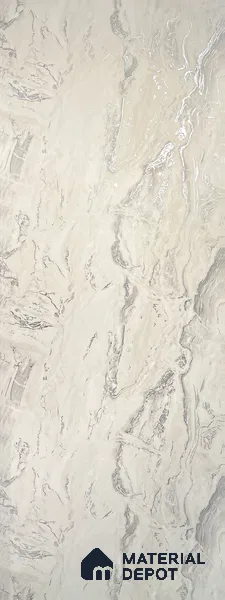 Beige Marble look LM 20844 8 ft x 4 ft High Gloss Finish 6H anti-scratch Acrylic Laminate - 1.5 mm
