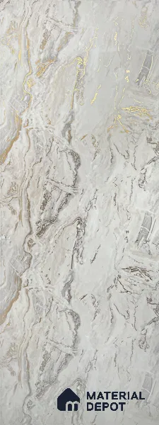 Beige Marble look LM 20845 8 ft x 4 ft High Gloss Finish 6H anti-scratch Acrylic Laminate - 1.5 mm