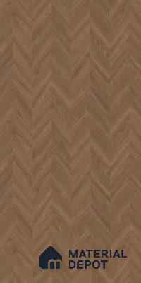 Wooden Look LM 01257 V Wooden 8 ft x 4 ft Chevron Planks Finish Decorative Laminate - 1 mm | Suitable for TV Unit, Wardrobe, Kitchen Cabinets