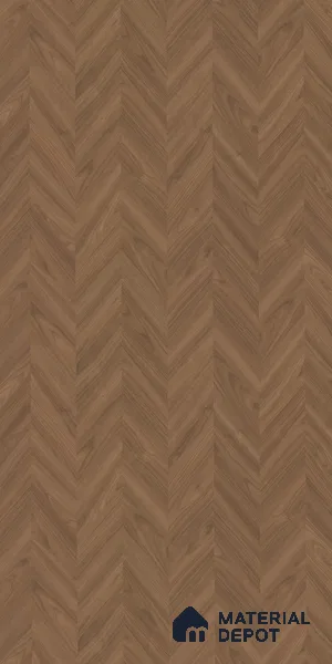 Wooden Look LM 01257 V Wooden 8 ft x 4 ft Chevron Planks Finish Decorative Laminate - 1 mm | Suitable for TV Unit, Wardrobe, Kitchen Cabinets