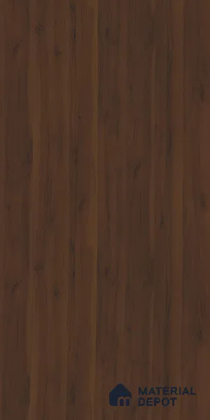 Wooden Look LM 01262 Dare Walnut 8 ft x 4 ft Hydra Bark Finish Decorative Laminate - 1 mm | Suitable for TV Unit, Wardrobe, Kitchen Cabinets