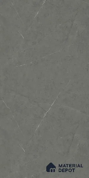 Grey Marble Look LM 02803 Cementro Dark 8 ft x 4 ft Zero Soft Matt Finish Decorative Laminate - 1 mm | Suitable for TV Unit, Wardrobe, Kitchen Cabinets