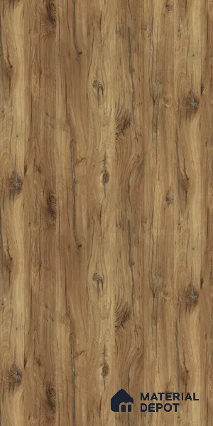 Wooden Look LM 02891 Light Natural Oak 8 ft x 4 ft Metallic Finish Decorative Laminate - 1 mm | Suitable for TV Unit, Wardrobe, Kitchen Cabinets