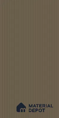 Cappuccino Brown Fluted Solid Color LM 01864 8 ft x 4 ft Matte Finish Decorative Laminate - 1 mm | Suitable for TV Unit,Wardrobe, Kitchen Cabinets