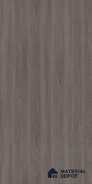 Wooden Look LM 13876 Smoked Brosse Pecan 8 ft x 4 ft Texture Finish Decorative Laminate - 1 mm | Suitable for TV Unit, Wardrobe, Kitchen Cabinets