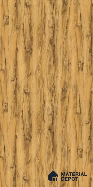 Wooden Look LM 13897 8 ft x 4 ft High Gloss Finish Decorative Laminate - 1 mm | Suitable for TV Unit, Wardrobe, Kitchen Cabinets