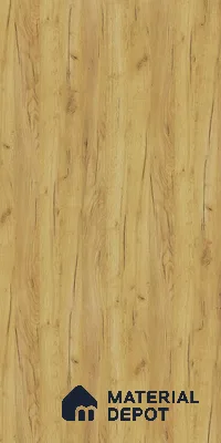 Wooden Look LM 13905 Compania Walnut Light 8 ft x 4 ft Texture Finish Decorative Laminate - 1 mm | Suitable for TV Unit, Wardrobe, Kitchen Cabinets