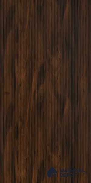 Wooden Fluted LM 21342 8 ft x 4 ft Glossy Finish Decorative Laminate - 1 mm | Suitable for TV Unit,Wardrobe, Kitchen Cabinets