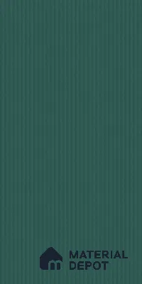 Teal Blue Fluted Solid Color LM 21367 8 ft x 4 ft High Gloss Finish Decorative Laminate - 1 mm | Suitable for TV Unit,Wardrobe, Kitchen Cabinets