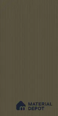Olive Brown Fluted Solid Color LM 21370 8 ft x 4 ft High Gloss Finish Decorative Laminate - 1 mm | Suitable for TV Unit,Wardrobe, Kitchen Cabinets