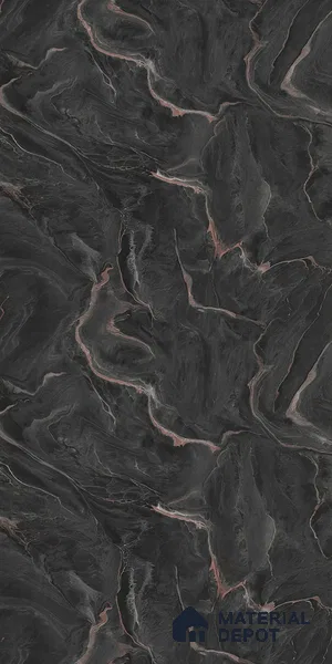 Grey Marble Look LM 21397 8 ft x 4 ft High Gloss Finish Decorative Laminate - 1 mm | Suitable for TV Unit, Wardrobe, Kitchen Cabinets