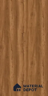 Wooden Look LM 21407 Regal Oak Dark 8 ft x 4 ft Texture Finish Decorative Laminate - 1 mm | Suitable for TV Unit, Wardrobe, Kitchen Cabinets