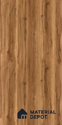 Wooden Look LM 21424 Swiss Walnut 8 ft x 4 ft Texture Finish Decorative Laminate - 1 mm | Suitable for TV Unit, Wardrobe, Kitchen Cabinets