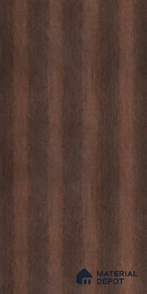 Wooden Look LM 21444 Smoked Walnut 8 ft x 4 ft Texture Finish Decorative Laminate - 1 mm | Suitable for TV Unit, Wardrobe, Kitchen Cabinets