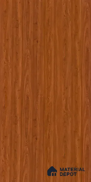 Wooden Look LM 21447 Classic Teak 8 ft x 4 ft Suede Finish Decorative Laminate - 1 mm | Suitable for TV Unit, Wardrobe, Kitchen Cabinets