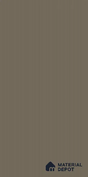 Urban Beige Brown Fluted Solid Color LM 23725 8 ft x 4 ft Matte Finish Decorative Laminate - 1 mm | Suitable for TV Unit,Wardrobe, Kitchen Cabinets