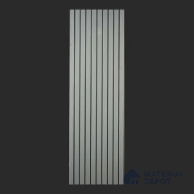 Grey Stone Look PVC Louver/Panel | 10 ft x 1 ft | 10 - mm | PN 08031