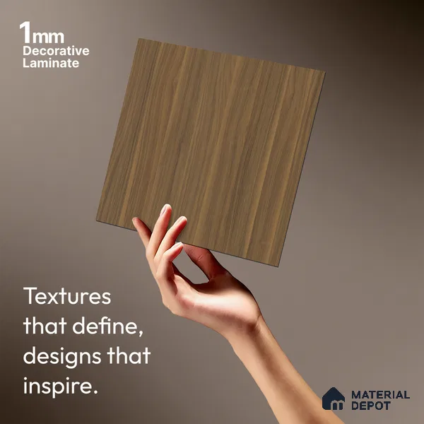 Wooden Look LM 01425 Tango Wood 8 ft x 4 ft Texture Finish Decorative Laminate - 1 mm  | Suitable for TV Unit, Wardrobe, Kitchen Cabinets