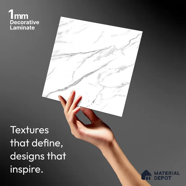 LM 01441 Serene Ease 8 ft x 4 ft Super Matte Finish Decorative Laminate - 1 mm  | Suitable for TV Unit, Wardrobe, Kitchen Cabinets