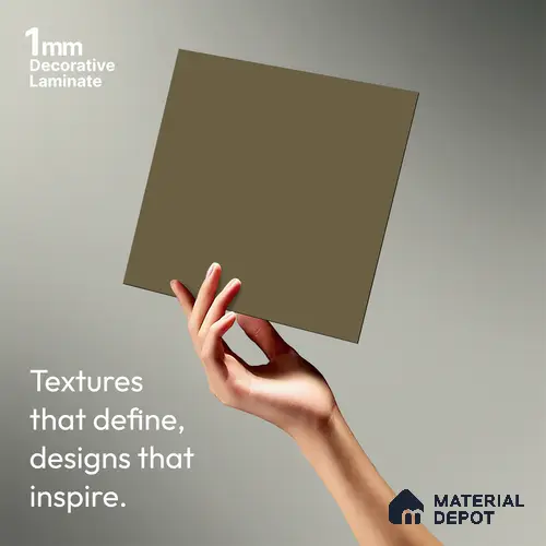 Solid Colors Look LM 19229 Autumn 8 ft x 4 ft Matte Finish Decorative Laminate - 1 mm | Suitable for Living Room, Kitchen, Office