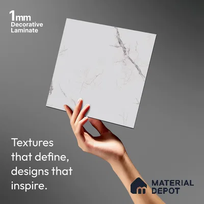 LM 19463 Opulent Orbs Seraphinite Texture Finish 8 ft x 4 ft Decorative Laminate - 1 mm | Suitable for TV Unit, Wardrobe, Kitchen Cabinets