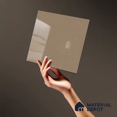 LM 19506 Russet Sheen Shine High Gloss Finish 8 ft x 4 ft Decorative Laminate - 1 mm | Suitable for TV Unit, Wardrobe, Kitchen Cabinets