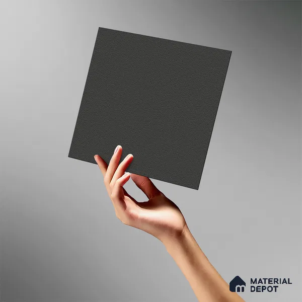 LM 21049 E Stone Grey Solid Color Suede Finish 8 ft x 4 ft Decorative Laminate - 1 mm | Suitable for Living Room, Kitchen, Office