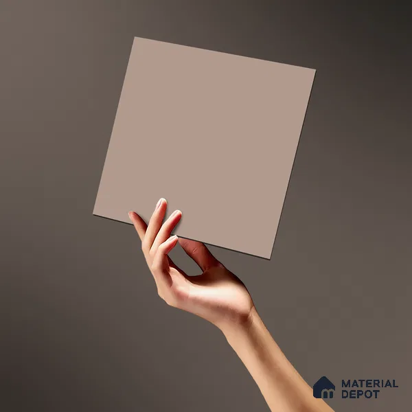 LM 21057 B Dusty Pink Mirage Sliky Matte Finish 8 ft x 4 ft Decorative Laminate - 1 mm | Suitable for Living Room, Kitchen, Office