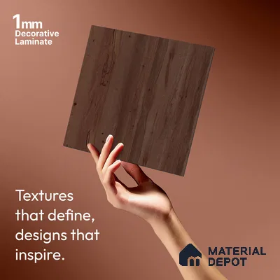 Wooden Look LM 21282 Dense Pine 8 ft x 4 ft Texture Finish Laminate - 1 mm | Suitable for TV Unit, Wardrobe, Kitchen Cabinets