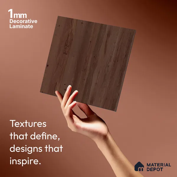 Wooden Look LM 21282 Dense Pine 8 ft x 4 ft Texture Finish Laminate - 1 mm | Suitable for TV Unit, Wardrobe, Kitchen Cabinets