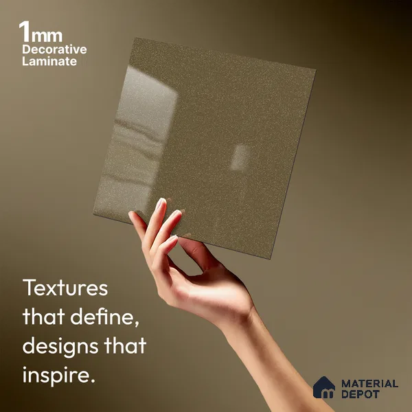 LM 21542 Beige Trail 8ft x 4ft Texture Finish Decorative Laminate - 1 mm | Suitable for TV Unit, Wardrobe, Kitchen Cabinets