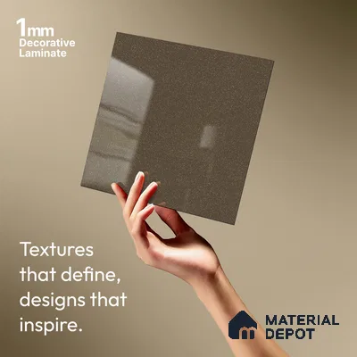 LM 21544 Sand Glow 8ft x 4ft Texture Finish Decorative Laminate - 1 mm | Suitable for TV Unit, Wardrobe, Kitchen Cabinets
