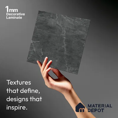 Stone Look LM 21551 Dynamic Venetino 8ft x 4ft Texture Finish Decorative Laminate - 1 mm | Suitable for TV Unit, Wardrobe, Kitchen Cabinets