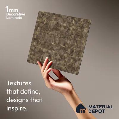 Wooden Look LM 21752 8ft x 4ft Texture Finish Decorative Laminate - 1 mm | Suitable for TV Unit, Wardrobe, Kitchen Cabinets
