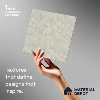 Wooden Look LM 21753 8ft x 4ft Texture Finish Decorative Laminate - 1 mm | Suitable for TV Unit, Wardrobe, Kitchen Cabinets
