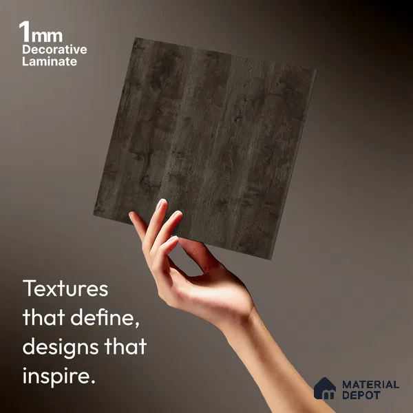 LM 22785 8 ft x 4 ft Texture Finish Decorative Laminate - 1 mm | Suitable for TV Unit, Wardrobe, Kitchen Cabinets