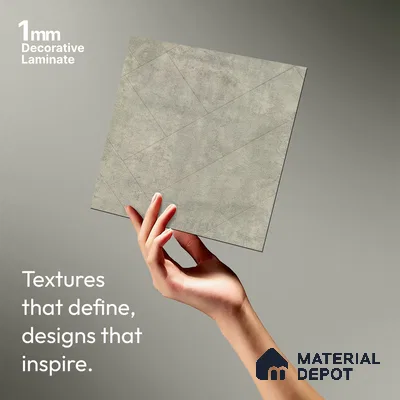 Stone Look LM 22788 8 ft x 4 ft Texture Finish Decorative Laminate - 1 mm | Suitable for TV Unit, Wardrobe, Kitchen Cabinets