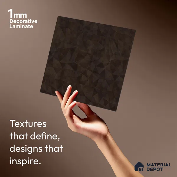 Wooden Look LM 22789 8 ft x 4 ft Texture Finish Decorative Laminate - 1 mm | Suitable for TV Unit, Wardrobe, Kitchen Cabinets