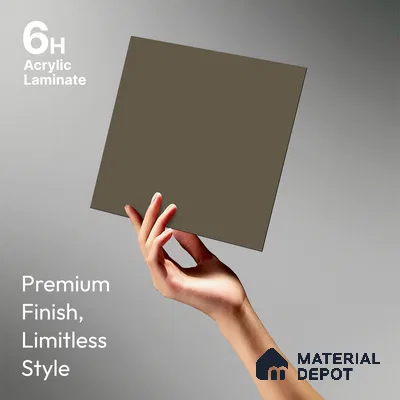 TR 1104 8 ft x 4 ft Super Matte Finish Acrylic Laminate - 1.5 mm | Suitable for Living Room, Kitchen, Office