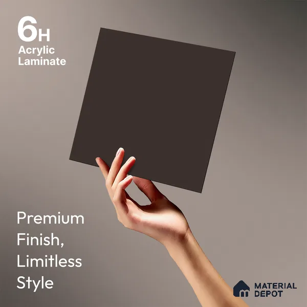 TR 1109 8 ft x 4 ft Super Matte Finish Acrylic Laminate - 1.5 mm | Suitable for Living Room, Kitchen, Office