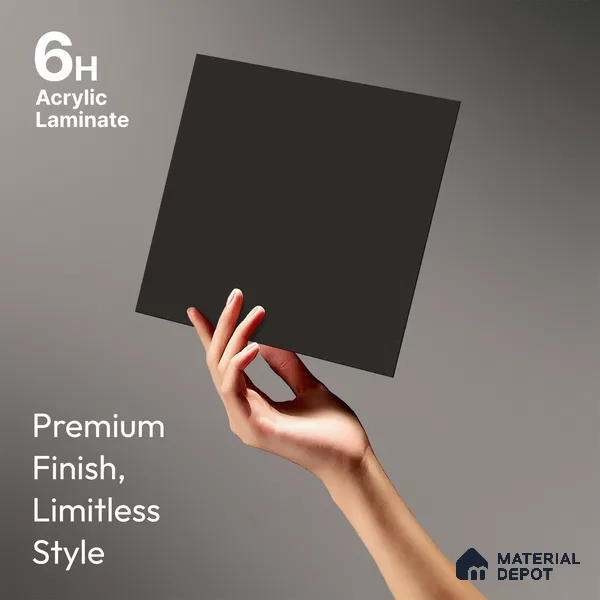 TR 1112 8 ft x 4 ft Super Matte Finish Acrylic Laminate - 1.5 mm | Suitable for Living Room, Kitchen, Office