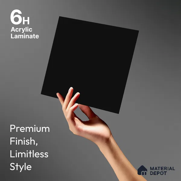 TR 1156 8 ft x 4 ft Super Matte Finish Acrylic Laminate - 1.5 mm | Suitable for Living Room, Kitchen, Office