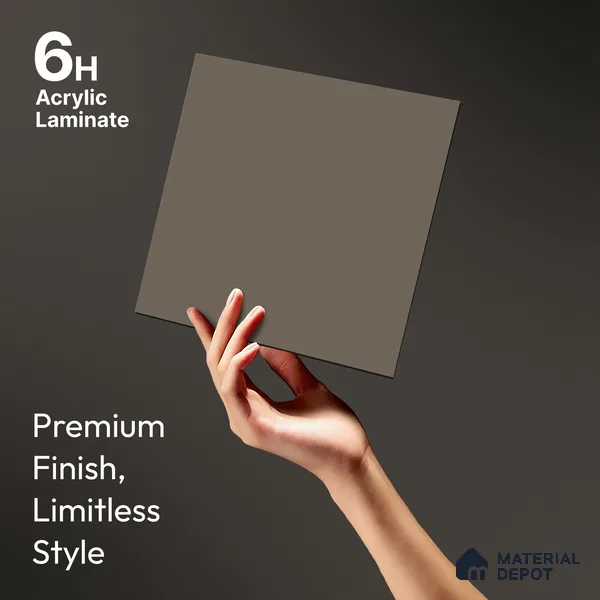 TR 1172 8 ft x 4 ft Super Matte Finish Acrylic Laminate - 1.5 mm | Suitable for Living Room, Kitchen, Office
