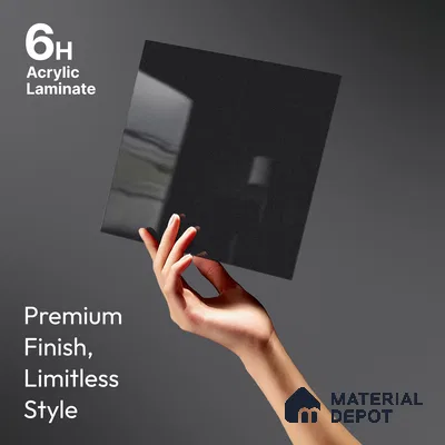 GA 4403 8 ft x 4 ft Metallic Finish 6H Antiscratch Acrylic Laminate - 1.5 mm