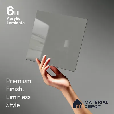GA 4404 8 ft x 4 ft Metallic Finish 6H Antiscratch Acrylic Laminate - 1.5 mm
