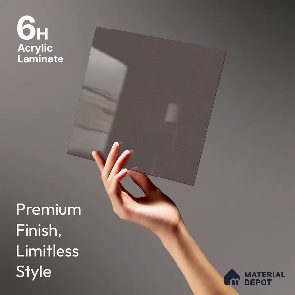 GA 4409 8 ft x 4 ft Metallic Finish 6H Antiscratch Acrylic Laminate - 1.5 mm