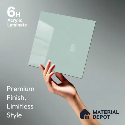 GA 4415 8 ft x 4 ft Metallic Finish 6H Antiscratch Acrylic Laminate - 1.5 mm